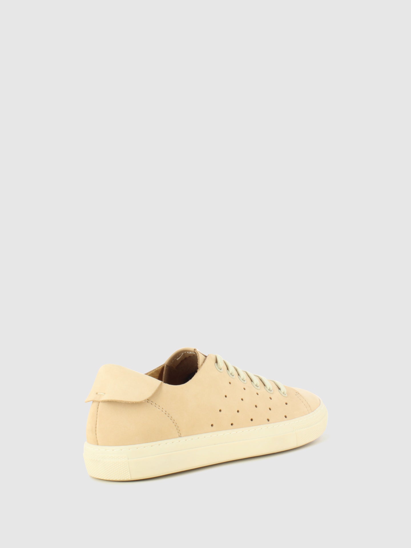 Darkwood Beige Lace-up Trainers